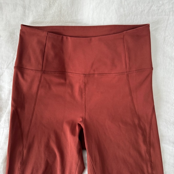 Girlfriend Collective Compressive High-Rise Legging - Limited Ed Color Sedona - Picture 3 of 6